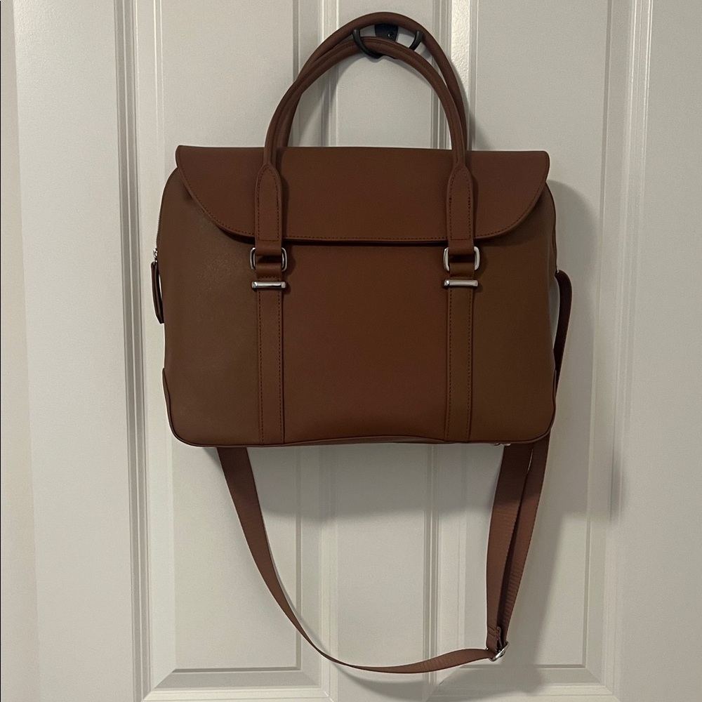 Samsonite Brown Leather Briefcase